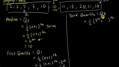 How to Find the First Quartile - KristianfvPace