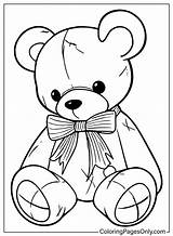 89 Teddy Bear Coloring Pages  ColoringPagesOnlycom sketch template
