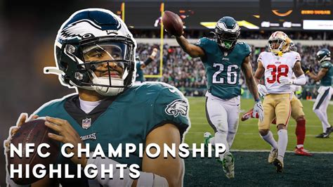 Highlights: Eagles Defeat 49ers in NFC Championship! - Win Big Sports