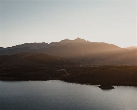 Lake Dillon, Colorado Photography, Sapphire Point Overlook, Sunrise at the Lake, Travel ...