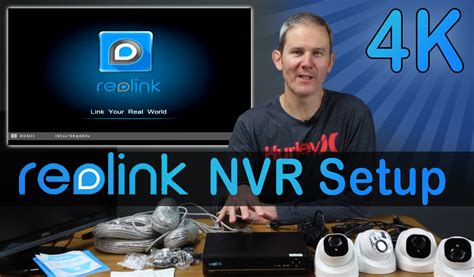 Reolink NVR (RLN8-410) – Initial Setup Wizard / Format Hard Drive / Add Cameras / Continuous ...