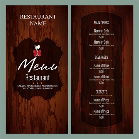 Coffee menu templates vectors free download graphic art designs