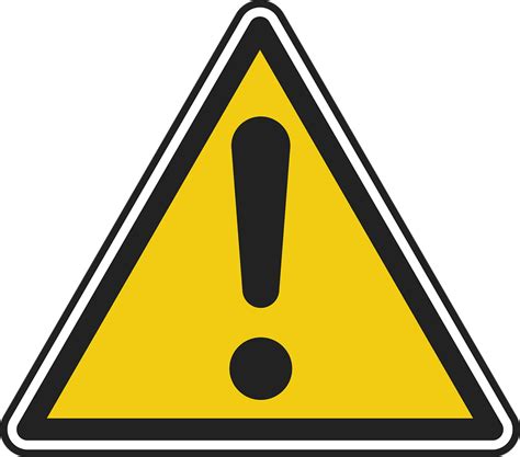 Danger Panel Road Sign · Free vector graphic on Pixabay