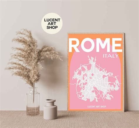 City Map Poster Set Of 8 Prints-Gallery Wall | Etsy