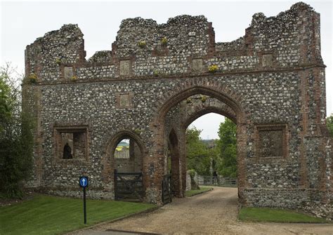 Castle Acre, Norfolk | Priory ruins entrance | Nick Bowman | Flickr