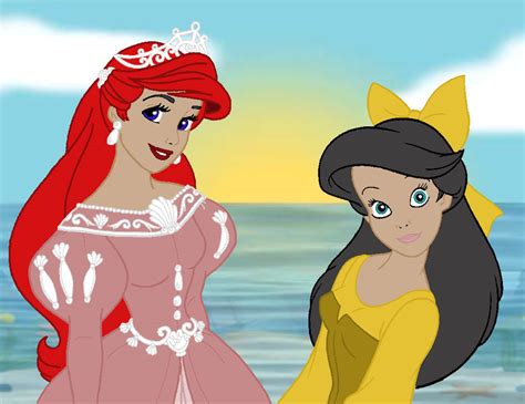 Ariel and Melody by Serena7718 on DeviantArt