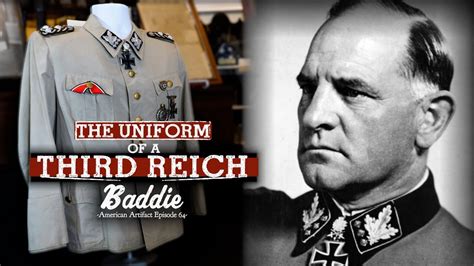 The Uniform of a Third Reich Baddie!!! (Sepp Dietrich) | American Artifact Episode 64 - YouTube