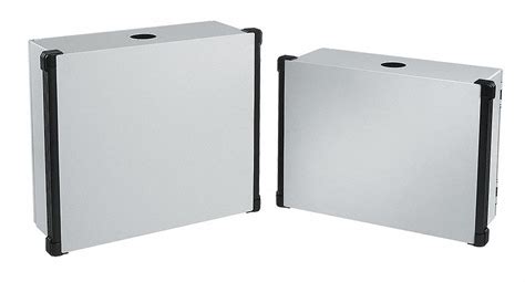 HOFFMAN HMI Enclosure, Metallic, No Knockouts, 12, 4 NEMA Rating ...