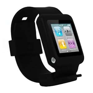 Amazon.com : iPod Nano 6th Gen watch wrist band skin case for iPod Nano ...