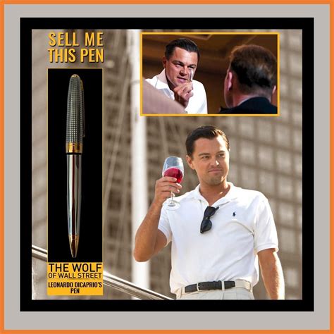 The Wolf Of Wall Street - Leonardo DiCaprio's Pen — Production Treasures