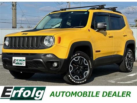 CHRYSLER JEEP JEEP RENEGADE TRAILHAWK | 2016 | YELLOW | 110400 km | details.- Japanese used cars ...