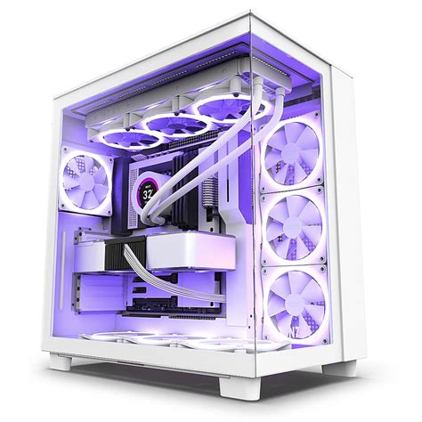 Questions and Answers: NZXT H9 Flow ATX Mid-Tower Case with Dual Chamber White CM-H91FW-01 ...