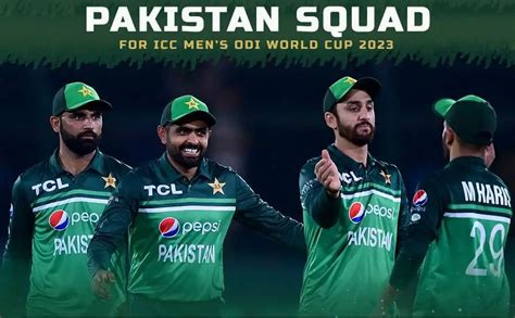 Pakistan Team Squad For Cricket World Cup 2023 | CWC 2023 Pakistan ...