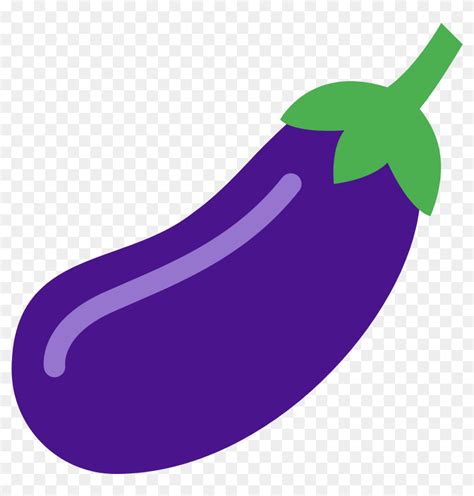 Transparent Eggplant Emoji Png - Eggplant Icon Png, Png Download - 1401x1401(#6872776) - PngFind