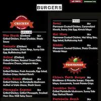 Kgb Burger Bangsar Menu