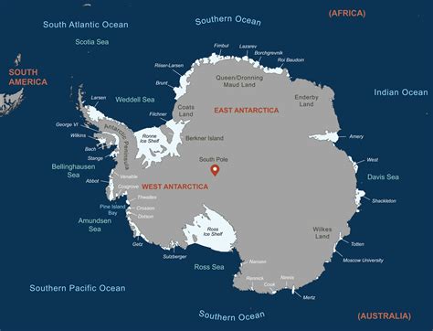 Ross Ice Shelf Map