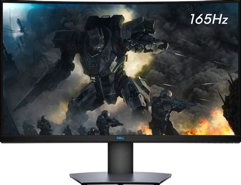 Best Buy: Dell S3220DGF 32" LED Curved QHD FreeSync Monitor with HDR ...