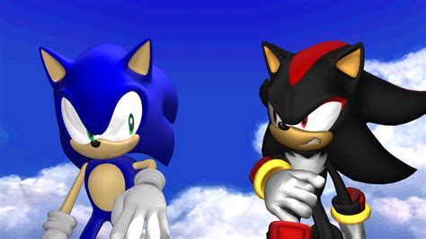 Sonic's racing Shadow again! by metalsonic-overlord on DeviantArt