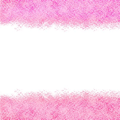 Elegant Pink Pastel Glitter Frame Border, Elegant Pink, Glitter Pastels, Pink Glitter PNG ...