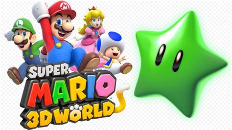 Super Mario 3D World - All Green Star Locations! 100%! - YouTube