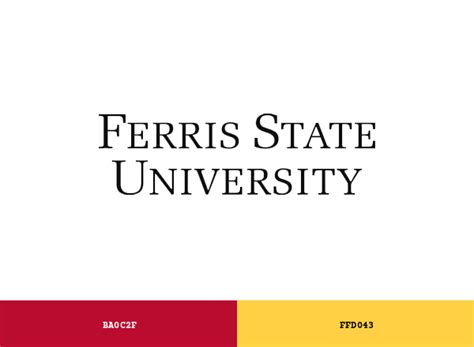 Ferris State University Brand Color Codes » BrandColorCode.com