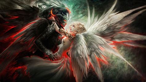 Devil Angel Wallpapers - Top Free Devil Angel Backgrounds - WallpaperAccess