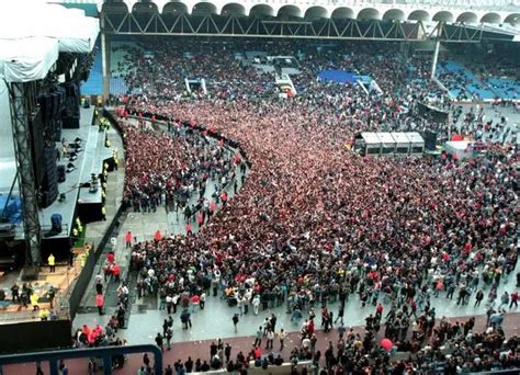 Oasis at Maine Road 1996: pictures of their massive Manchester City stadium gig - Manchester ...