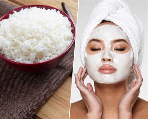 DIY Cooked Rice Face Pack For Skin Tightening In Hindi | diy cooked rice face pack for skin ...