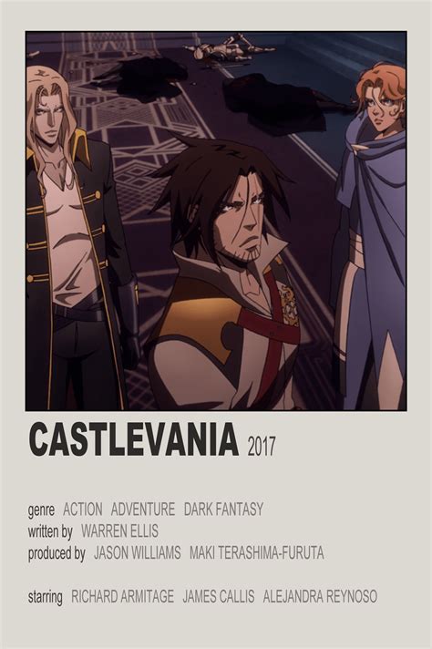 Castlevania anime poster minimalist | Anime shows, Anime, Anime printables