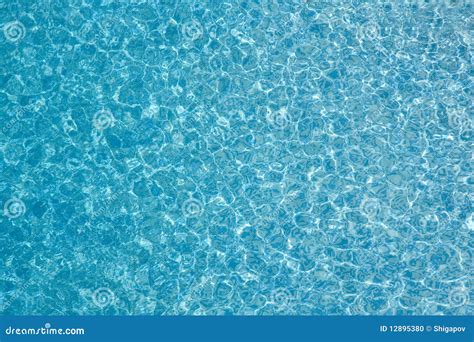 Clear Blue Water Background Stock Photo - Image: 12895380