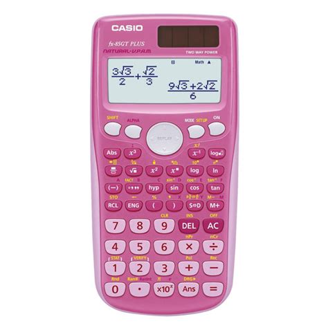 Casio FX-85GTPLUSPKSB-UH Scientific Calculator in Pink | Rapid Online