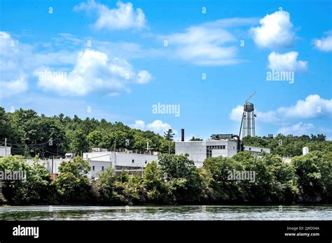 Niskayuna, NY – USA - Aug 5, 2022 Three quarter landscape view of the Knolls Atomic Power ...