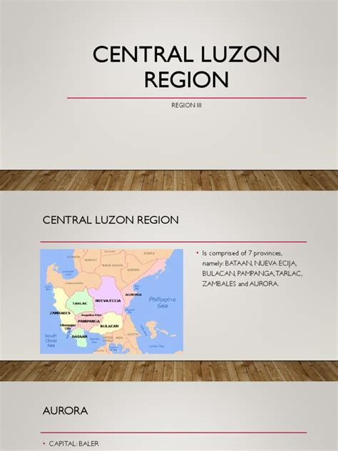 Central Luzon Region | PDF