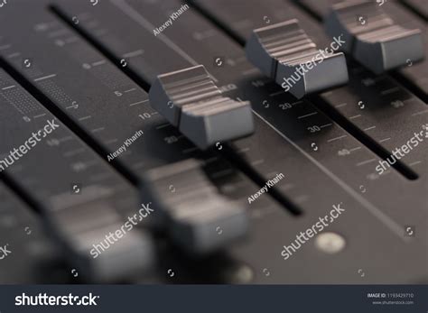 Digital Mixing Console Recording Studios Public Stock Photo 1193429710 ...