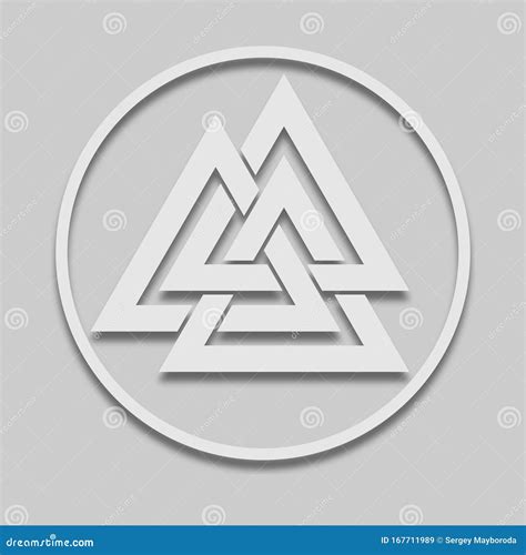 Viking Tattoo Meaning stock vector. Illustration of ancient - 167711989