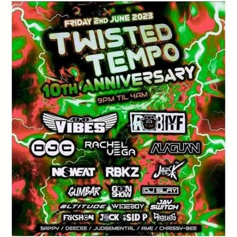 Stream The TWISTED TEMPO 10th Anniversary Official Promo Mix. by JAY SW ...