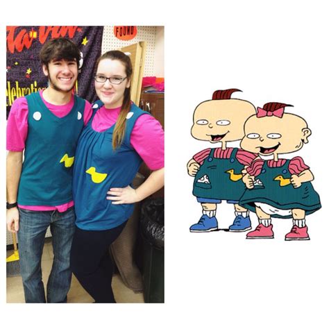 Andrew and I wore Phil and Lil costumes for Twin Day during our spirit ...