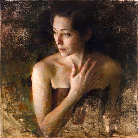 Karen Offutt - Fading Oil Painting, Figurative style, Impressionism ,Women in the Arts, For Sale ...