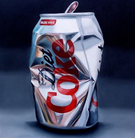 chris morgan - the art of realism: Cola cans and exhibitions