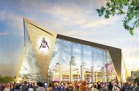 Minnesota Vikings Unveil Plans for Energy-Efficient Stadium With the ...