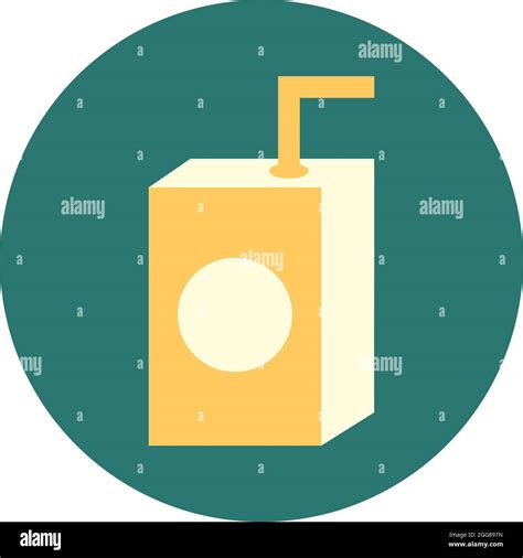 Juice box, illustration, vector on a white background Stock Vector Image & Art - Alamy