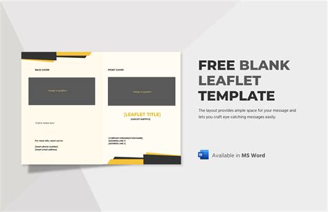 Leaflet Templates in Word - FREE Download | Template.net