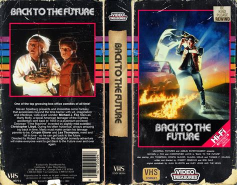 VHS Cover of Back to the Future by Loyalty-Human2511 on DeviantArt