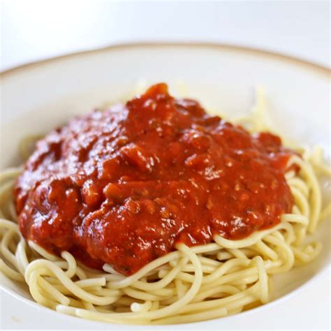 Spaghetti with Meat Sauce - Recipes Food and Cooking