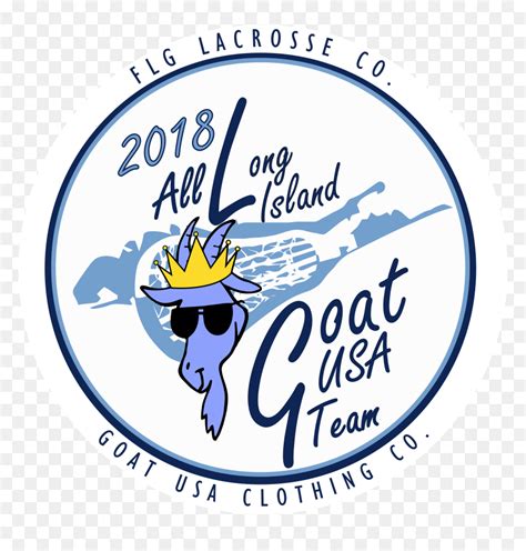 Goat Usa Sticker Lacrosse, HD Png Download - vhv