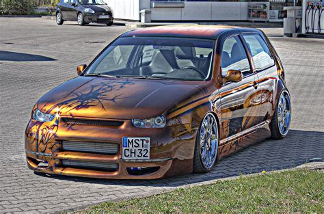 VW Golf IV 1.8 Turbo GTI Airbrush Tuning Car - HDR | Flickr