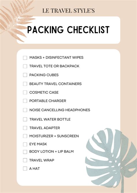 The Ultimate Packing Guide: 29 Must Have Travel Essentials · Le Travel Style