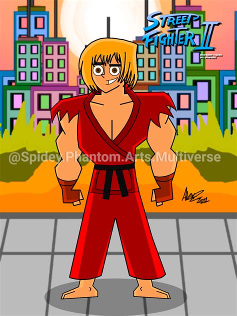 Ken From Street Fighter II In DP Artstyle by spideyphantomarts02 on ...