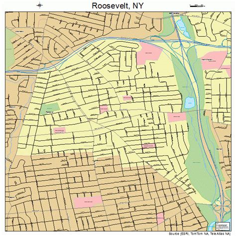 Roosevelt New York Street Map 3663506