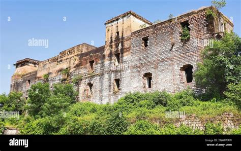 Rear View of Narsinghgarh Fort Palace, Rajgarh, Madhya Pradesh, India ...